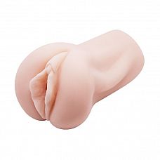 Компактный мастурбатор-вагина с эффектом смазки 
Вагина-мастурбатор 3D.