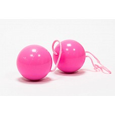 Розовые вагинальные шарики BI-BALLS (ToyFa 885006-3) 
Вагинальные шарики розового цвета, со смещенным центром тяжести. Диаметр 3 см.