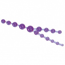 Triple Anal Pleasure Beads 
Three times the pleasure of regular anal beads!
 The Triple Play is a clever set of anal beads that has three different sizes of graduated beads.