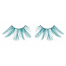 Ресницы голубые  перья 
Асимметрично расположенные, прекрасные ресницы из мягких высококачественных перьев ручной обработки, ярко-синие и очень пушистые.
