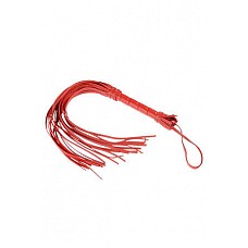 Плеть Мини красная 
Гладкая плеть (флоггер) изготовлена из натуральной кожи.