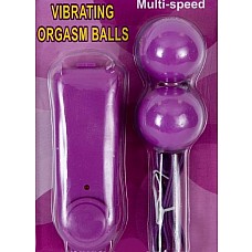 Фиолетовые вагинальные шарики с вибратором (Toyfa 885007) 
Фиолетовые вагинальные шарики с вибратором