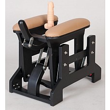 Стул-массажер 
Этот универсальный тренажер для любовных утех станет вашим любимым секс-инвентарем. <br><br>
Ручка управления позволит вам контролировать глубину, скорость и частоту проникновений насадки (выбирайте гладкую конусообразную для ласк ануса или рельефную для вагинальной стимуляции). <br><br>
Присядьте на его удобное сиденье, и пусть волна удовольствия унесет вас подальше от мирских забот.
