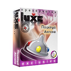 Презервативы Luxe №1 Поцелуй Ангела 
Универсальный презерватив, обладающий одновременно высокой эластичностью и прочностью, что делает использование максимально безопасным.