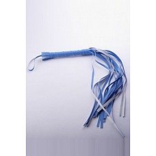 Плеть голубая 
Гладкая плеть (флоггер) изготовлена из искусственной кожи.