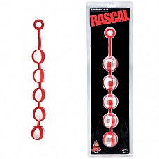 Анальные стеклянные шарики RASCAL 1590656 CD TS 
Огромная анальная нить из стеклянных шаров, диаметром 4,5 см, соединенных силиконовыми полосками.