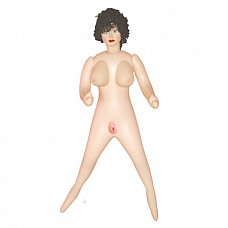 Кукла "Жгучая брюнетка" BM-015009 
"Кукла в натуральную величину с двумя отверстиями для проникновения и пышной грудью.