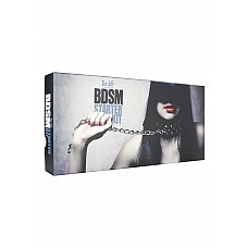 Набор для начинающих BDSM Starter Kit 
Вы только входите в мир удивительных ощущений, которые можно получить в эротической игре БДСМ? Тогда этот комплект специально для вас! В нем нет ничего настолько жесткого, что могло бы отпугнуть вас или причинить сильную физическую боль.