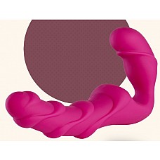 Безремневой ярко-розовый страпон Share XL 
Безремневой ярко-розовый страпон Share XL