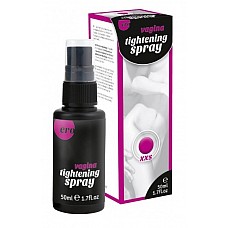 Сужающий спрей для женщин Vagina Tightening Spray - 50 мл. 
Vagina Tightening Spray от австрийского бренда Ero by HOT – спрей, который расширит для вас границы сексуального удовольствия. <br><br>
Входящий в состав вяжущий компонент – экстракт бересты – гарантирует сужающий эффект. Ставшие невероятно упругими стеночки лона – гарантия того, что вы и ваш партнёр получите  максимум наслаждения от близости! <br><br>
Бензилникотинат и масло листьев гвоздики улучшат кровообращение, а значит, усилят вашу восприимчивость к сексуальным проникновениям. <br><br>
Также, благодаря ухаживающей формуле с коричным маслом и алоэ вера, спрей повысит эластичность стенок лона и облегчит скольжение. <br><br>
Ero Vagina Tightening Spray – тугие интимные объятия и море наслаждения в паре капель! 
