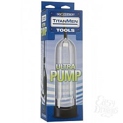 Doc Johnson Enterprises   Titanmen Tools - Ultra Pump - Clear 
