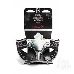 Fifty Shades of Grey      Masks On Masquerade Mask Twin Pack   