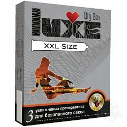  Презервативы большого Размера LUXE XXL size - 3 шт.