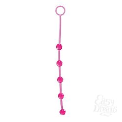      5  JAMMY JELLY ANAL 5 BEADS PINK - 38 .