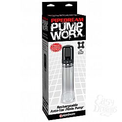 PipeDream   Rechargeable 3-Speed Auto-Vac Penis Pump  