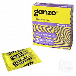 Ganzo Презервативы GANZO Sense No3