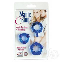 California Exotic Novelties    MAGIC C-RINGS - BLUE