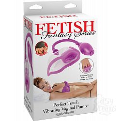   Fetish Fantasy Series Perfect Touch Vibrating Pump - Purple