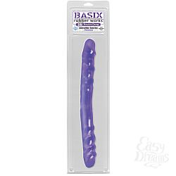   Basix Rubber Works - 16 Double Dong - Purple