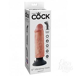   King Cock - 6 Vibrating Cock Flesh