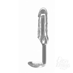 Shotsmedia  Stretchy Penis Exten and Plug Transparent No.38 SH-SON038TRA