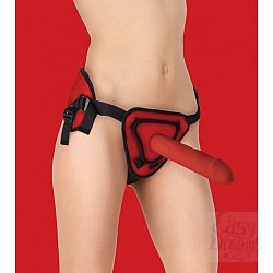    Deluxe Silicone Strap On 10 Inch - 25 .