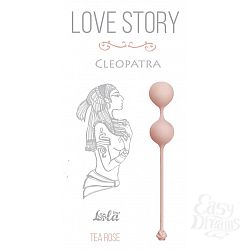  Розовые вагинальные шарики Cleopatra Tea Rose