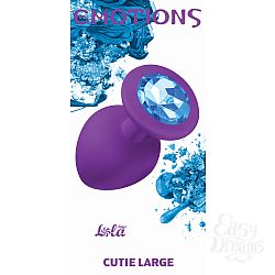 "Lola Toys Emotions"   Emotions Cutie Large Purple light blue crystall 4013-05Lola