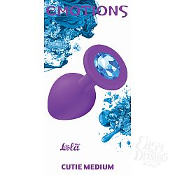"Lola Toys Emotions"   Emotions Cutie Medium Purple light blue crystal 4012-05Lola