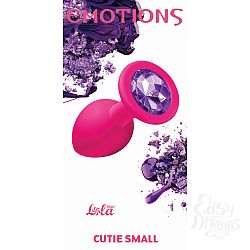 "Lola Toys Emotions"   Emotions Cutie Small Pink dark purple crystal 4011-01Lola