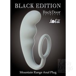 "Lola Toys Back Door Collection Black Edition"      Mountain Range Anal Plug Grey 4218-02Lola