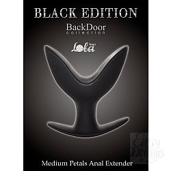 "Lola Toys Back Door Collection Black Edition"    Medium Petals Anal Extender 4219-01Lola
