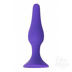  Фиолетовая анальная втулка Toyfa A-toys - 11,3 см.