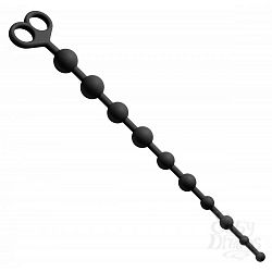    Captivate Me 10 Bead Silicone Anal Beads - 34 .