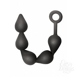 ׸   Black Edition Anal Super Beads - 40 .