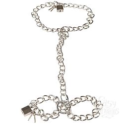            Bad Kitty Metal collar and chain