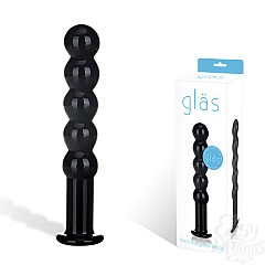 Glas, 
    BLACK BERRY ANAL BEADS GLAS-101