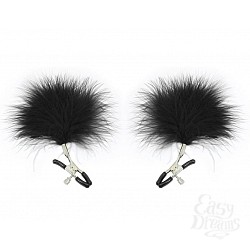 Sexandmischief    Feathered Nipple Clamps