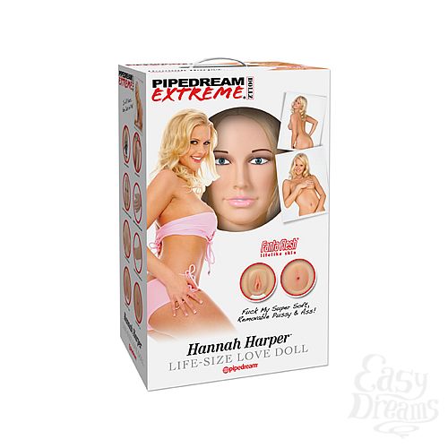  1: PipeDream   Pipedream Extreme Dollz Hannah Harper Life-Size Love Doll   .