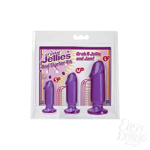  2   Crystal Jellies      Anal Trainer Kit 