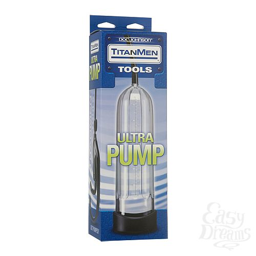  1: Doc Johnson Enterprises   Titanmen Tools - Ultra Pump - Clear 