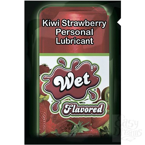  1: Wet - Wet Flavored Kiwi Strawberry Pouch, 3 