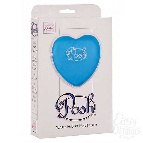  2 California Exotic Novelties,    Posh Warm Heart Massagers blue 2094-20BXSE