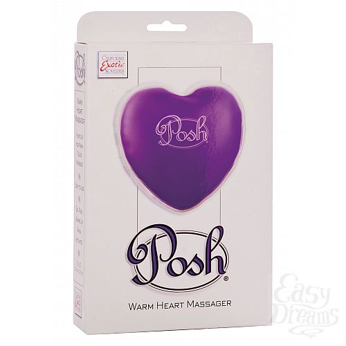  2 California Exotic Novelties,    Posh Warm Heart Massagers Purple 2094-40BXSE