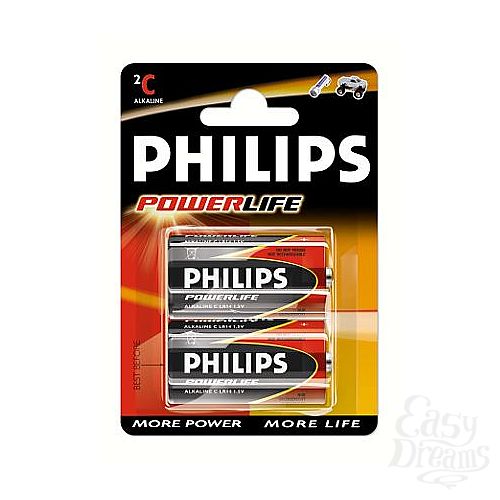  1:   C Philips Powerlife LR14 2 