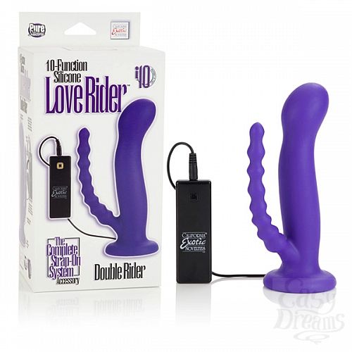  1:  10-Function Silicone Love Rider Double Riders
