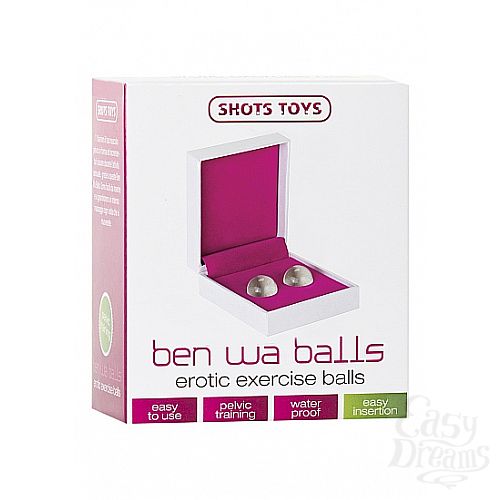  2 Shotsmedia   Ben Wa Balls erotic exercise SH-SHT148