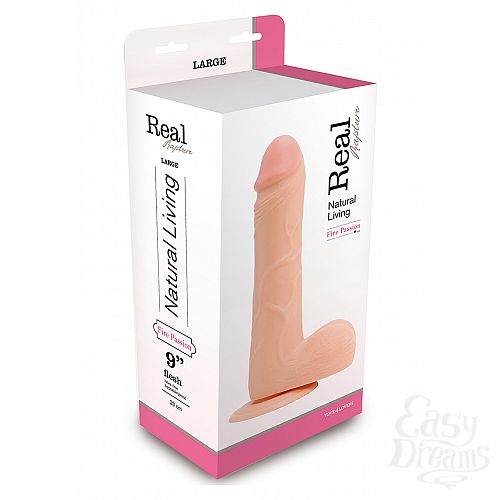  1: Toyz4lovers  DILDO REAL RAPTURE FLESH 9 INCH T4L-00700685