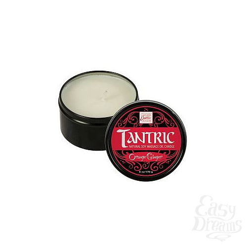  1:    Tantric Soy Candle - Orange Ginger
