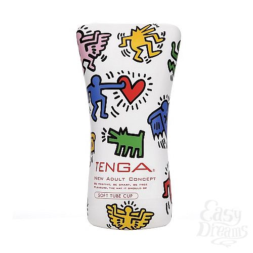  1: Tenga  Keith Haring Soft Tube Cup (Tenga)